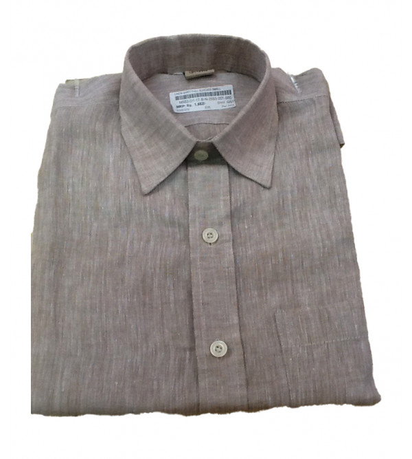 Linen Shirt Full Sleeve Size 38 Inch