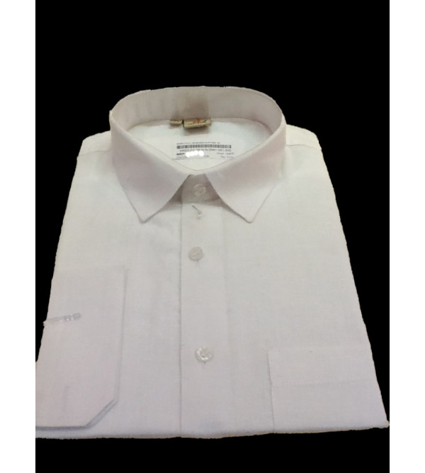 Plain Cotton Shirt Full Sleeves Size 44 Inch