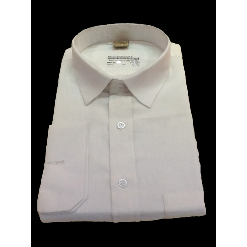 Plain Cotton Shirt Full Sleeve Size 40Inch