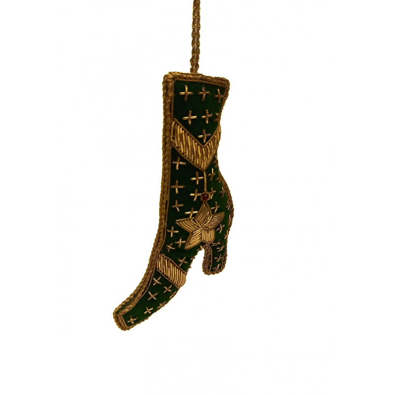 Hand Crafted X-Mus Velvet Hanging