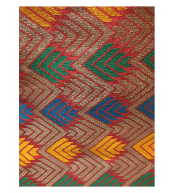 Handwoven georgette Silk Zari Fabric from Banaras Width 44 Inch