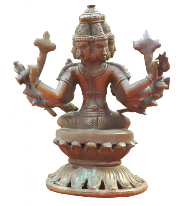 HANDICRAFT BRONZE FIGURE TAMILNADU 6 INCH VISHWAKARMA