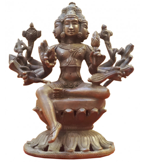 HANDICRAFT BRONZE FIGURE TAMILNADU 6 INCH VISHWAKARMA