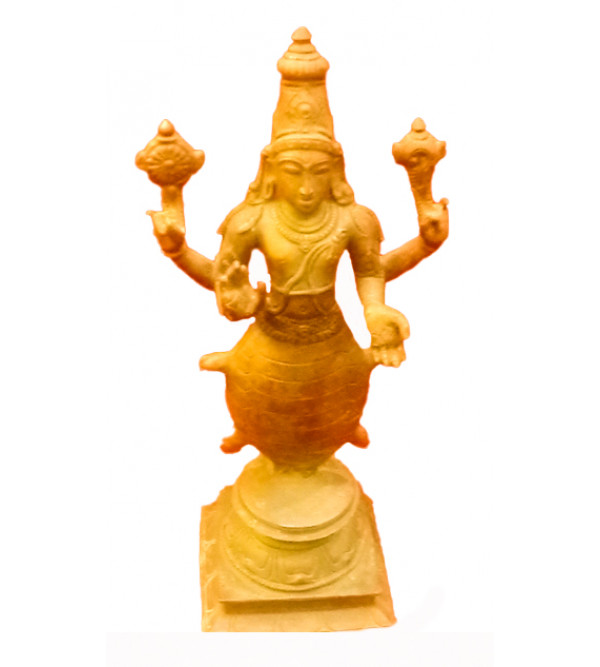 Kurma Avataram Handcrafted In Bronze Size 9 Inches