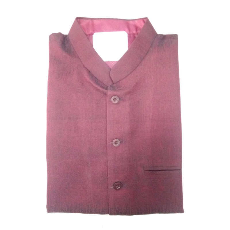 Matka Silk Nehru Jacket size 38Inch