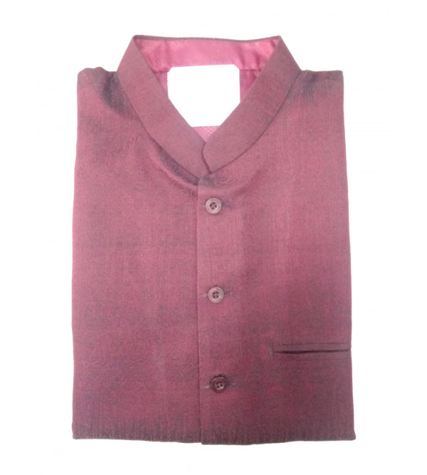 Matka Silk Nehru Jacket size 40 Inch