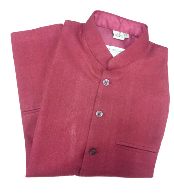 Matka Silk Nehru Jacket size 44 Inch