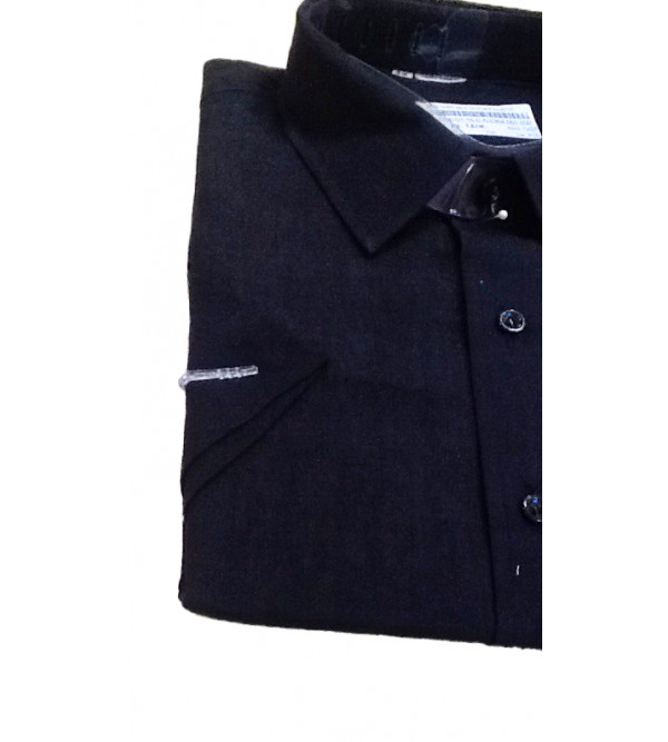 Linen Shirt Half Sleeve Size 44 Inch