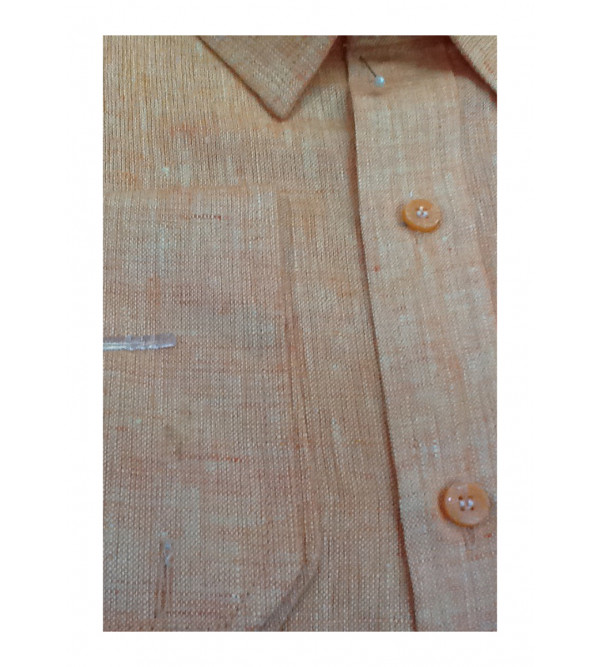 Linen Shirt Full Sleeve Size 44 Inch