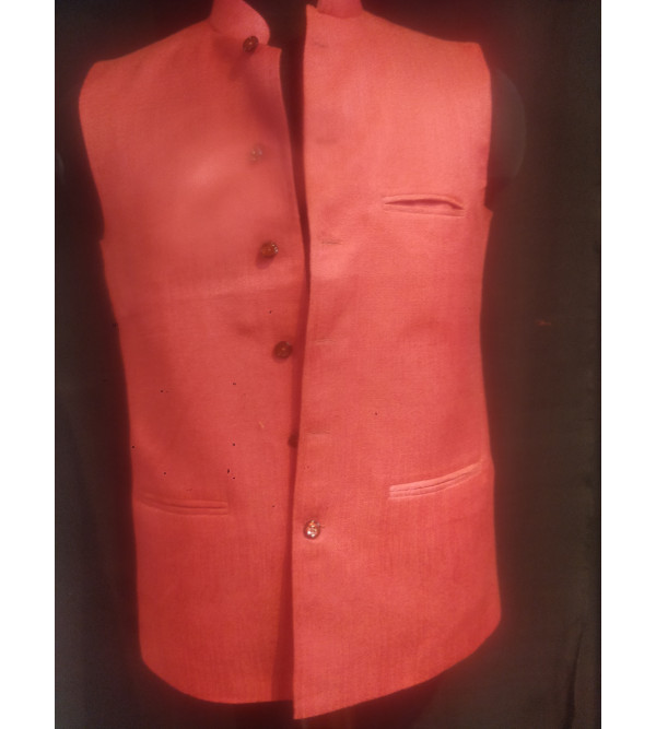 Dupion Silk Nehru Jacket size 40 Inch