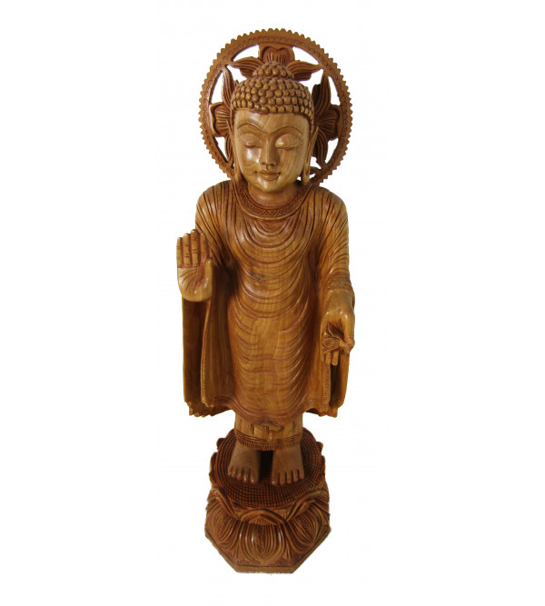 Buddha Standing 16 Inch Kadamwood