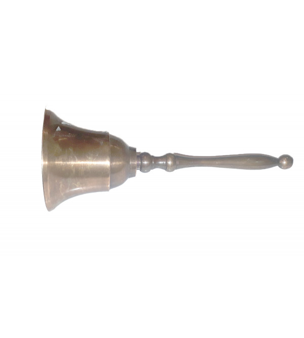  Handcrafted Bell Two-Tone Brass Copper 6.5 inch 