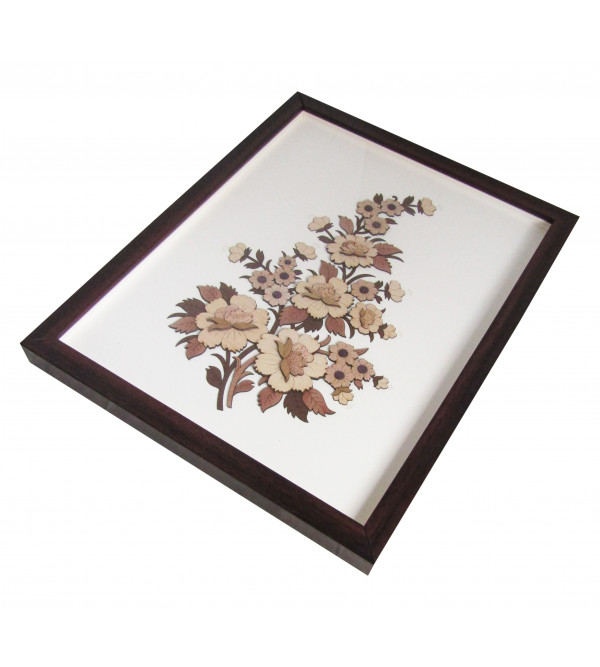 Wooden Art Pictures Floral 10 12 X 15 Inchs 