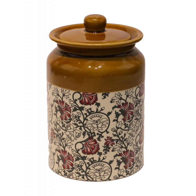 Cottage Malabar cookie jar With Spl Wrk