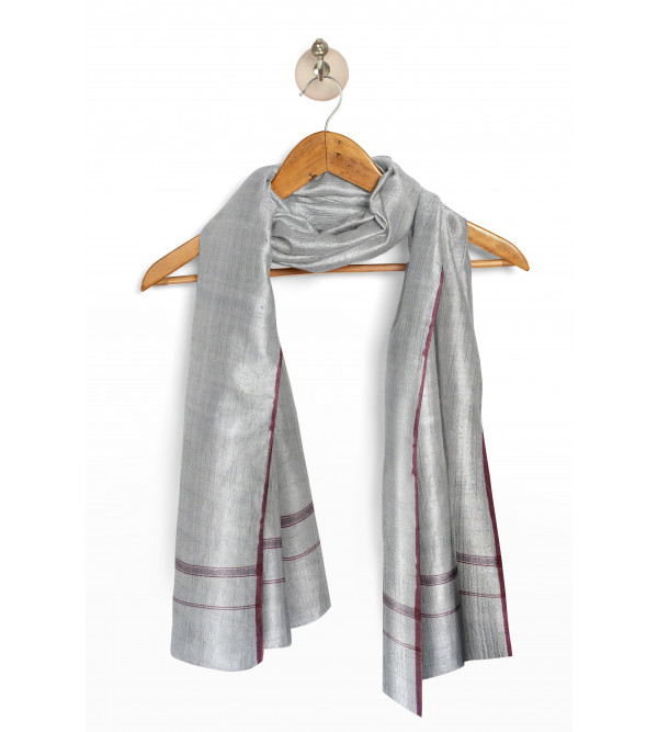 Tweed Wool Gents Shawl Kani Design