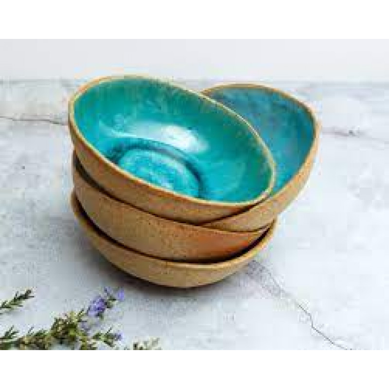 Bowl Pottery Assorted Colour And Design