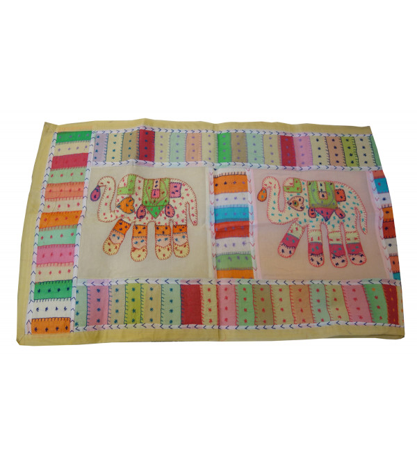 HANDICRAFT TABLE RUNNER COTTON 15X70 INCH