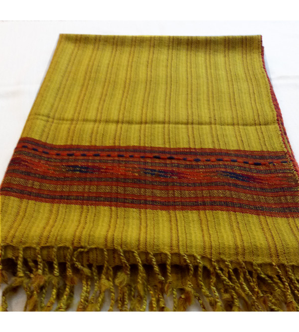 WOOLLEN KULLU SIX BORDER STOLES 28X80 INCH