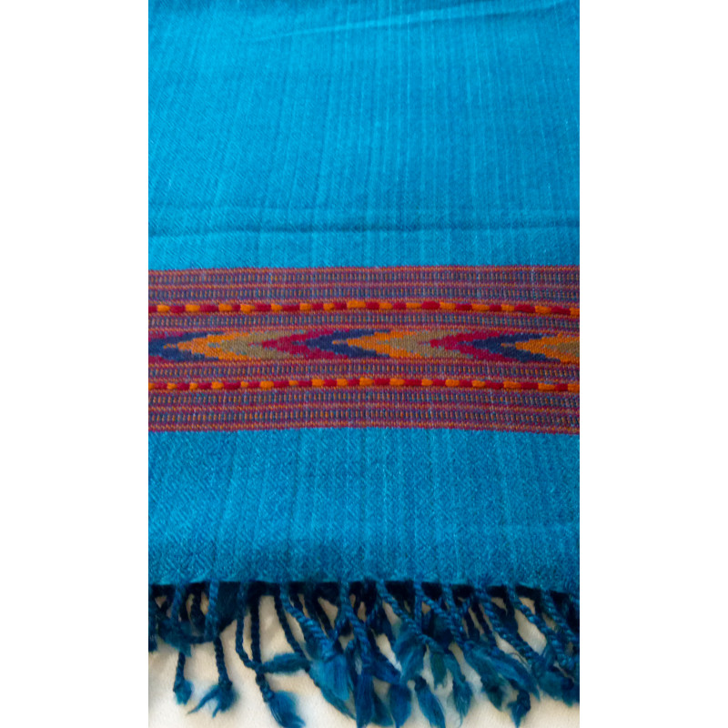 WOOLLEN KULLU SIX BORDER STOLES 28X80 INCH