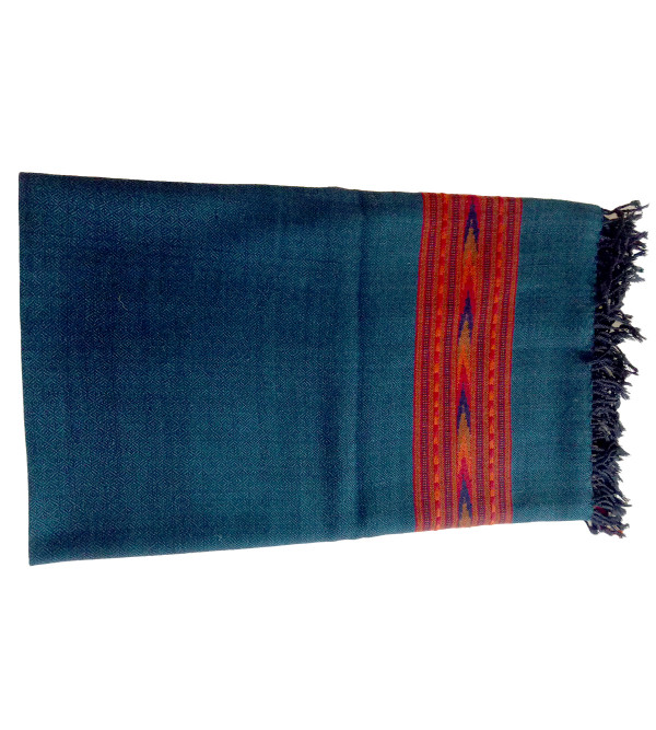 WOOLLEN KULLU SIX BORDER SHAWLS 39X85 INCH