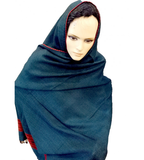 WOOLLEN KULLU SIX BORDER SHAWLS 39X85 INCH