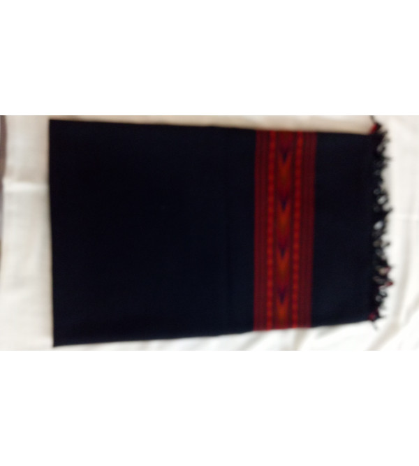 WOOLLEN KULLU SIX BORDER SHAWLS 39X85 INCH