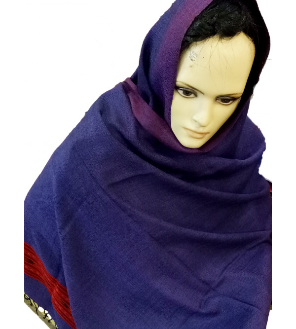 WOOLLEN KULLU SIX BORDER SHAWLS 39X85 INCH