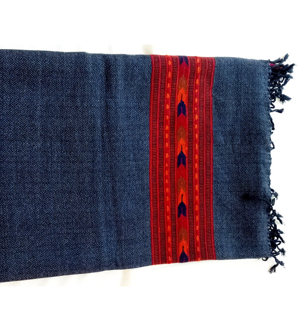 WOOLLEN KULLU SIX BORDER SHAWLS 39X85 INCH