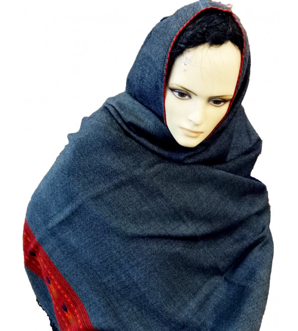 WOOLLEN KULLU SIX BORDER SHAWLS 39X85 INCH