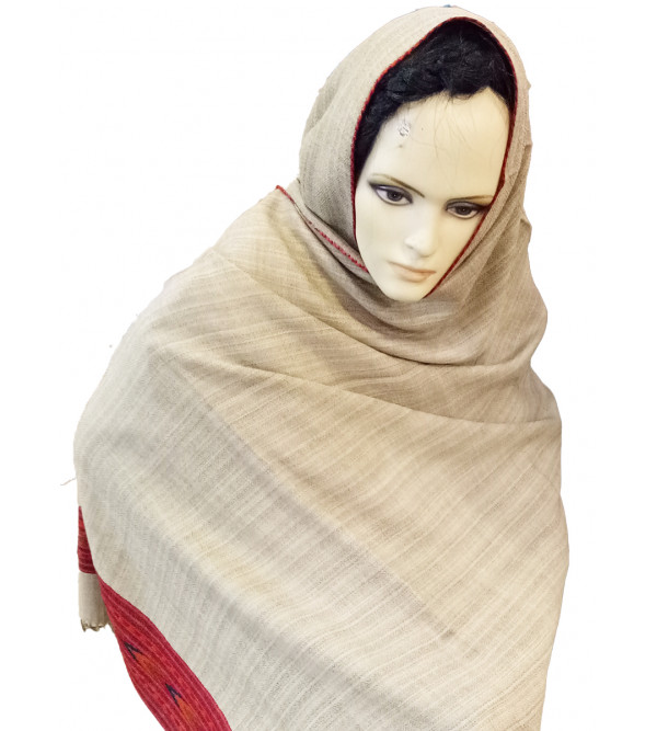 WOOLLEN KULLU SIX BORDER SHAWLS 39X85 INCH