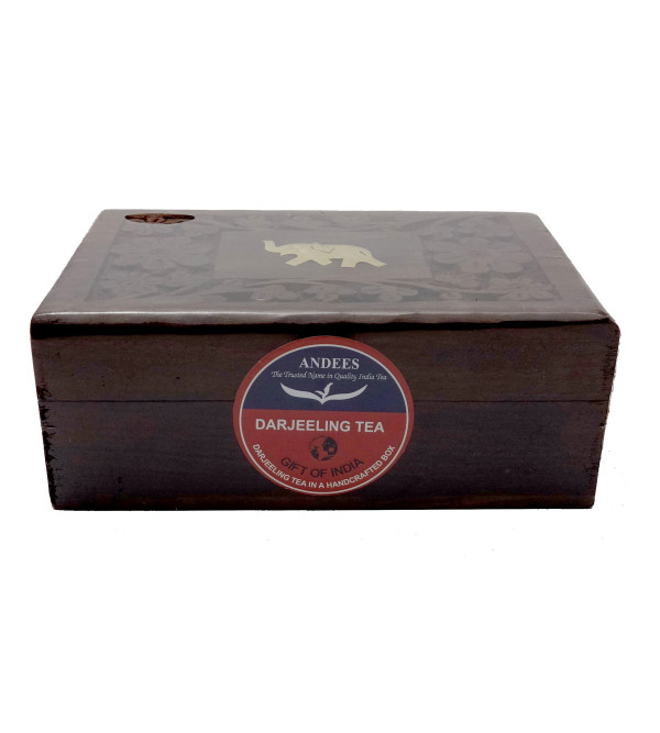 Darjeeling Tea 100gm wooden box MISSION HILL