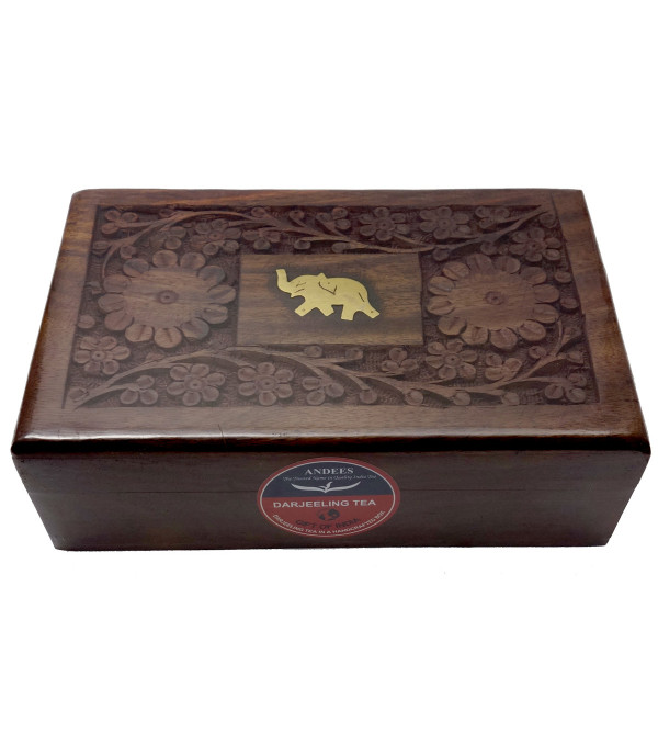 DARJEELING TEA 200GM WOODEN BOX MISSION HILL