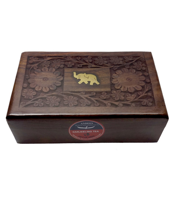 DARJEELING TEA 200GM WOODEN BOX MISSION HILL