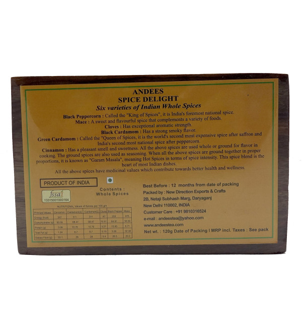 SPICE DELIGHT 120 GMS TRAY KERALA SPICE