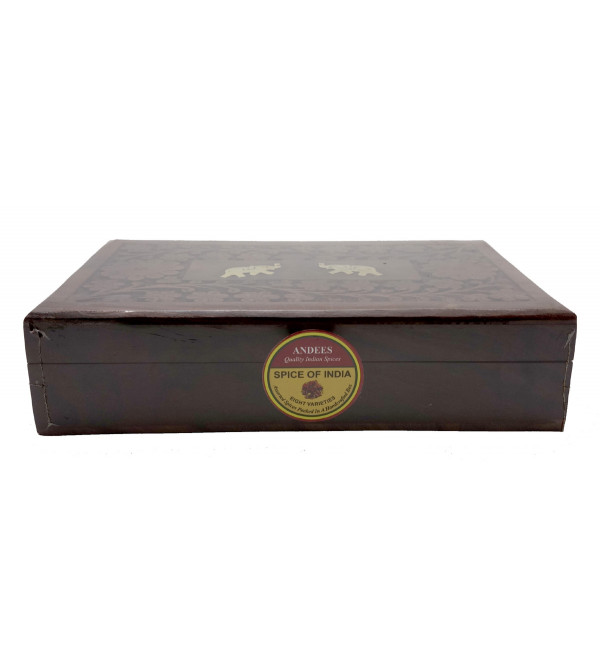 SPICE OF INDIA 250G WOODEN BOX KERALA SPICE