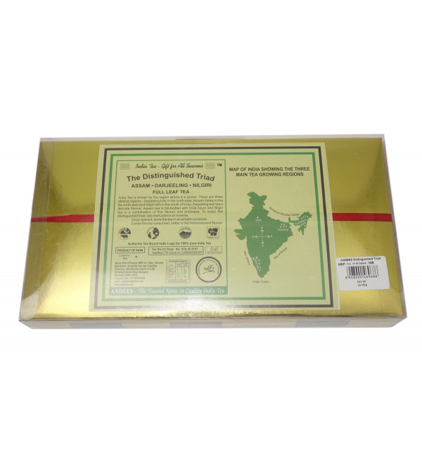 Gift Set Distinguished triad 300gm ASSAM DARJEELING NILGIRI TEA