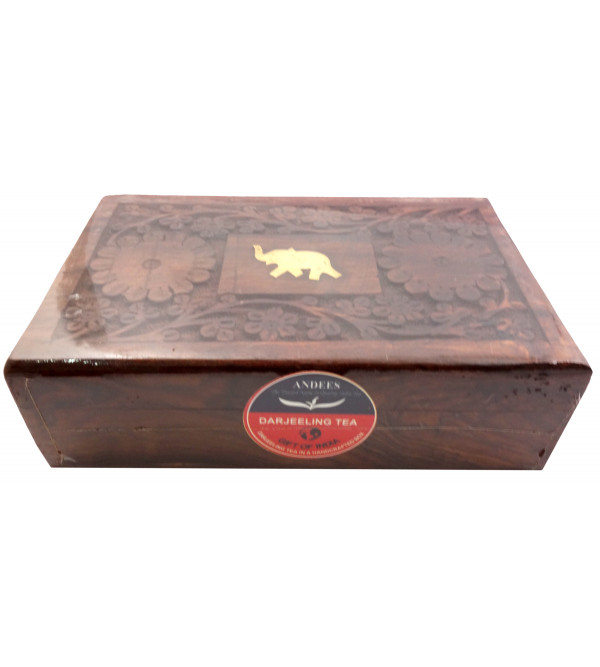 DARJEELING TEA 200GM WOODEN BOX MISSION HILL