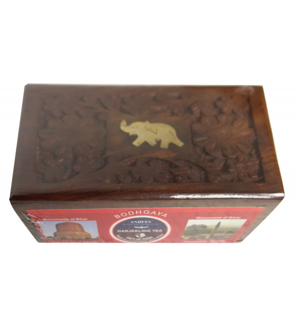 Bodhgaya Darjeeling Wooden Box 100 Gms