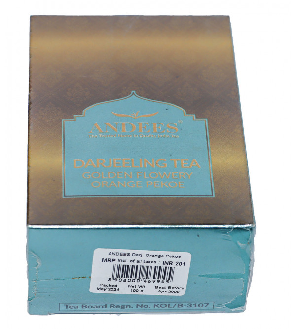 Darjeeling Tea Orange Pekoel 100gm 