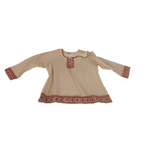 Cotton Hand Woven Top Size 1-2 Year