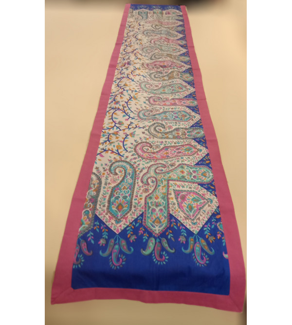 12X60 INCH HALLOVER EMB RUNNERsilk