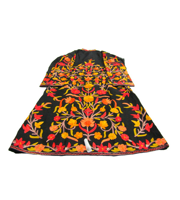 Long  Jacket  Kashmiri Embroidery In Assorted Designs And Colours