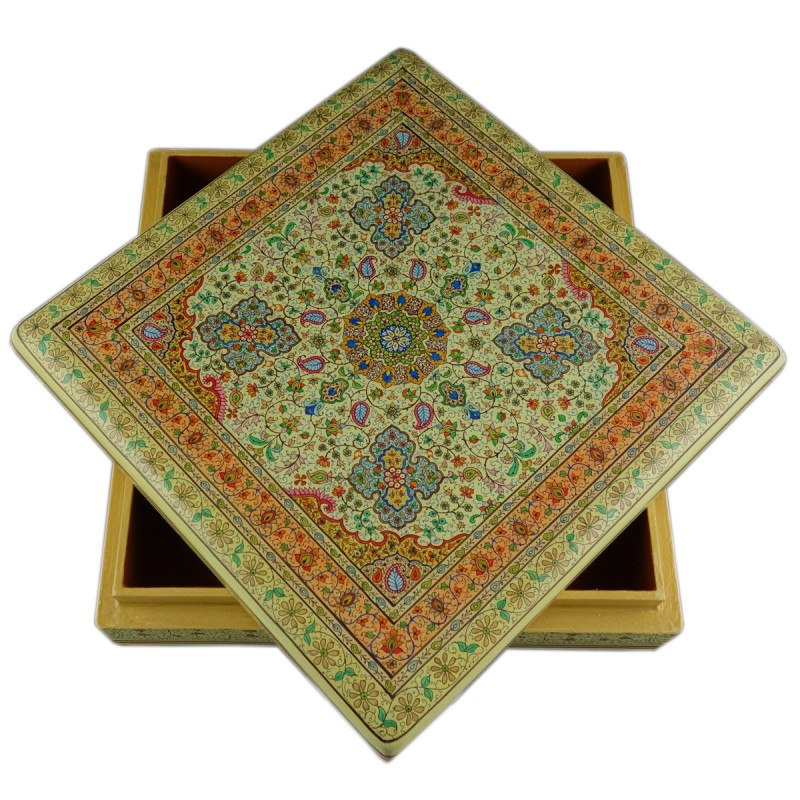 FLAT BOX FINE WORK CARPET DESIGN (12X12 INCH) 