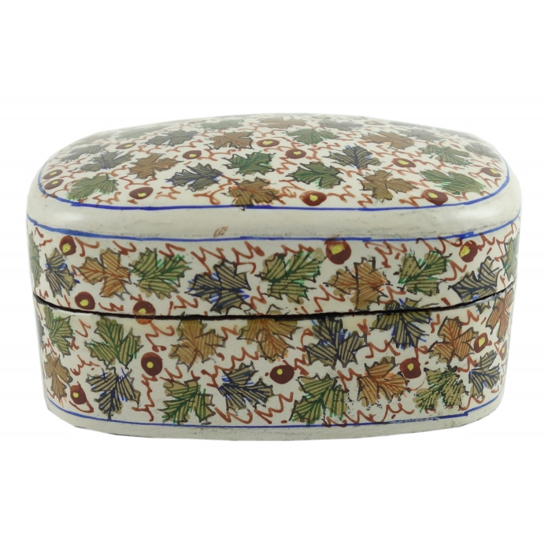 PAPER MACHE BOX JUMBO ASSORTED DESIGN