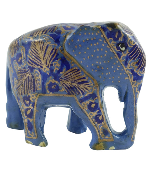 PAPER MACHE ELEPHANT 2 INCH ASSORTED COLOR 