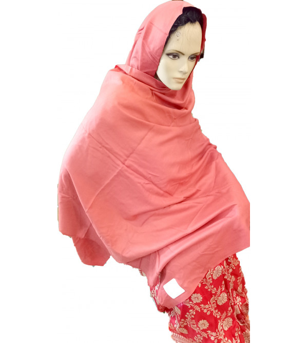 PURE SHAWL PASHMINA LOOSE WEAVE PLAIN 40X80 INCH