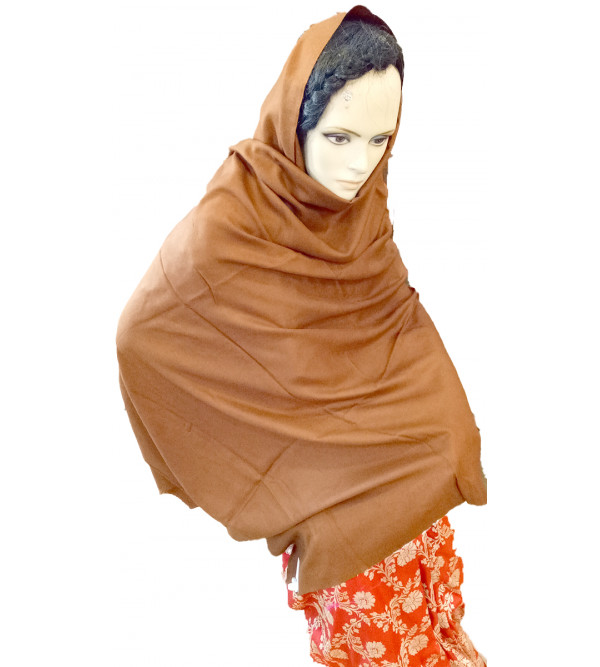 PURE SHAWL PASHMINA LOOSE WEAVE PLAIN 40X80 INCH