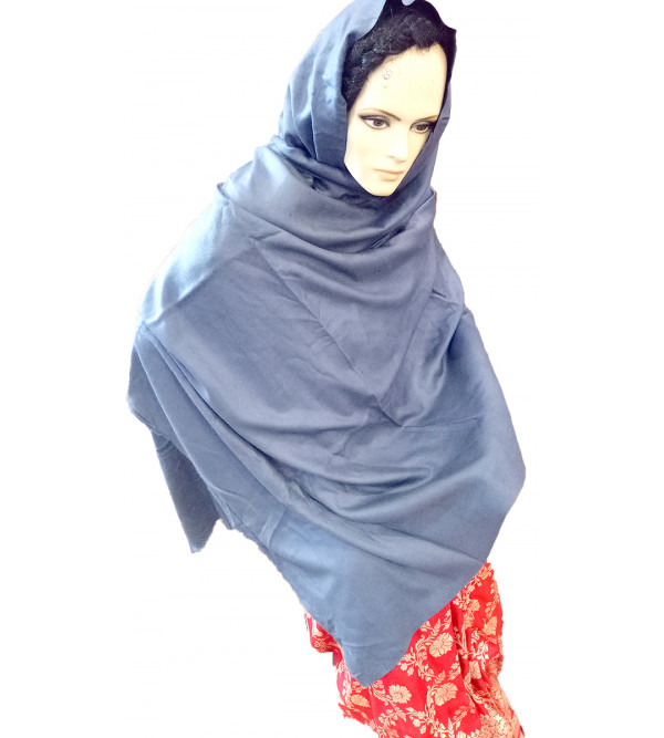 PURE SHAWL PASHMINA LOOSE WEAVE PLAIN 40X80 INCH