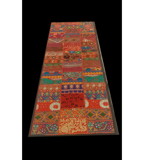 14X48 INCH FULL KHAMBARIA WORK RUNNER