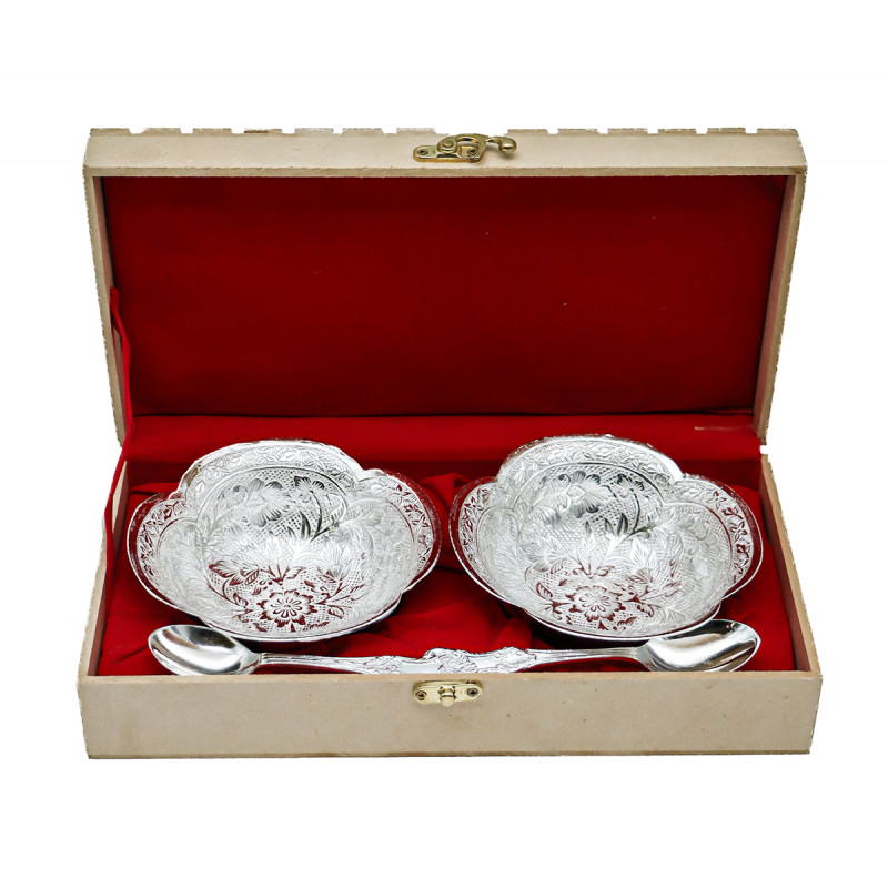 Silver Plated Bowl Set 